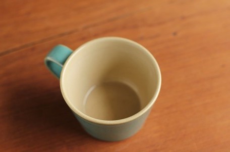 日本塚本株式会社益子燒青磁釉咖啡杯(連碟)【日本製】3