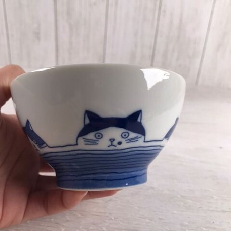日本三井陶器SHICHITA系列之五種貓貓飯碗【日本製】3