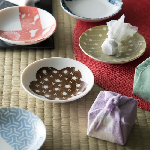 日本小倉陶器(Ise KATAGAMI X Mino Ware)系列小碟套裝【禮盒裝】【日本製】4