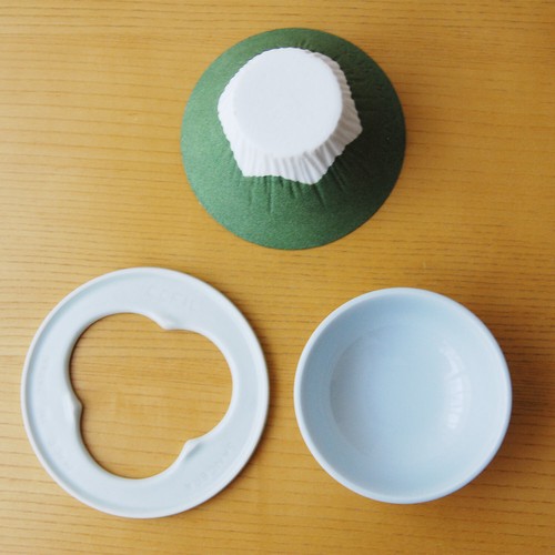 日本 Cofil Fuji 富士山免濾紙陶瓷咖啡濾杯【綠富士】【日本製】5